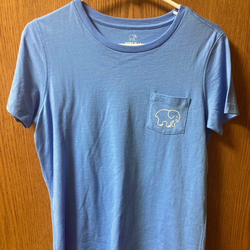 Dusty blue Ivory Ella t-shirt